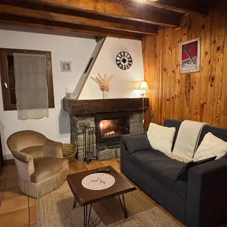 Marmotte 2a4 Personnes Avec Cheminee A 10mn Des Pistes Apartment *